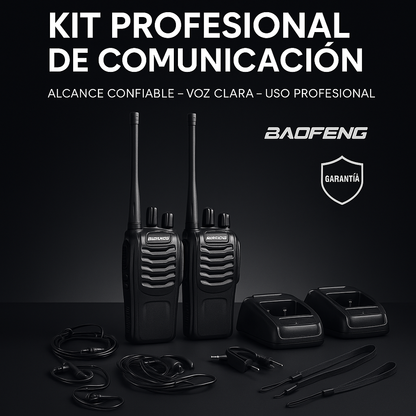 2 Radio Walkie Talkie - Comunicación efectiva